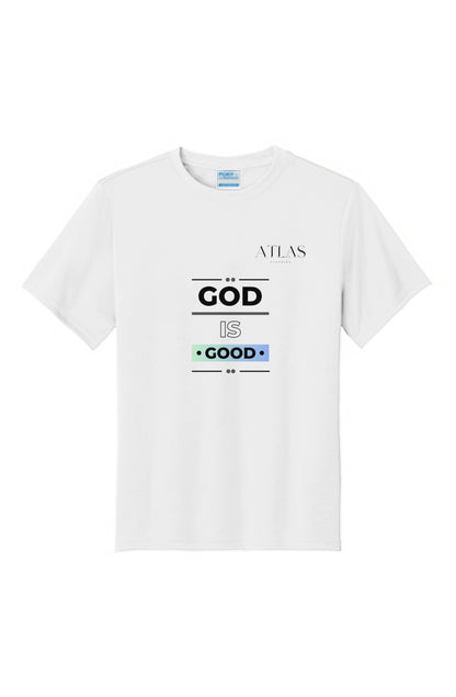 God is Good Youth Performance Tee