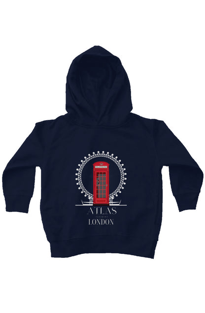 London kids fleece pullover hoodie