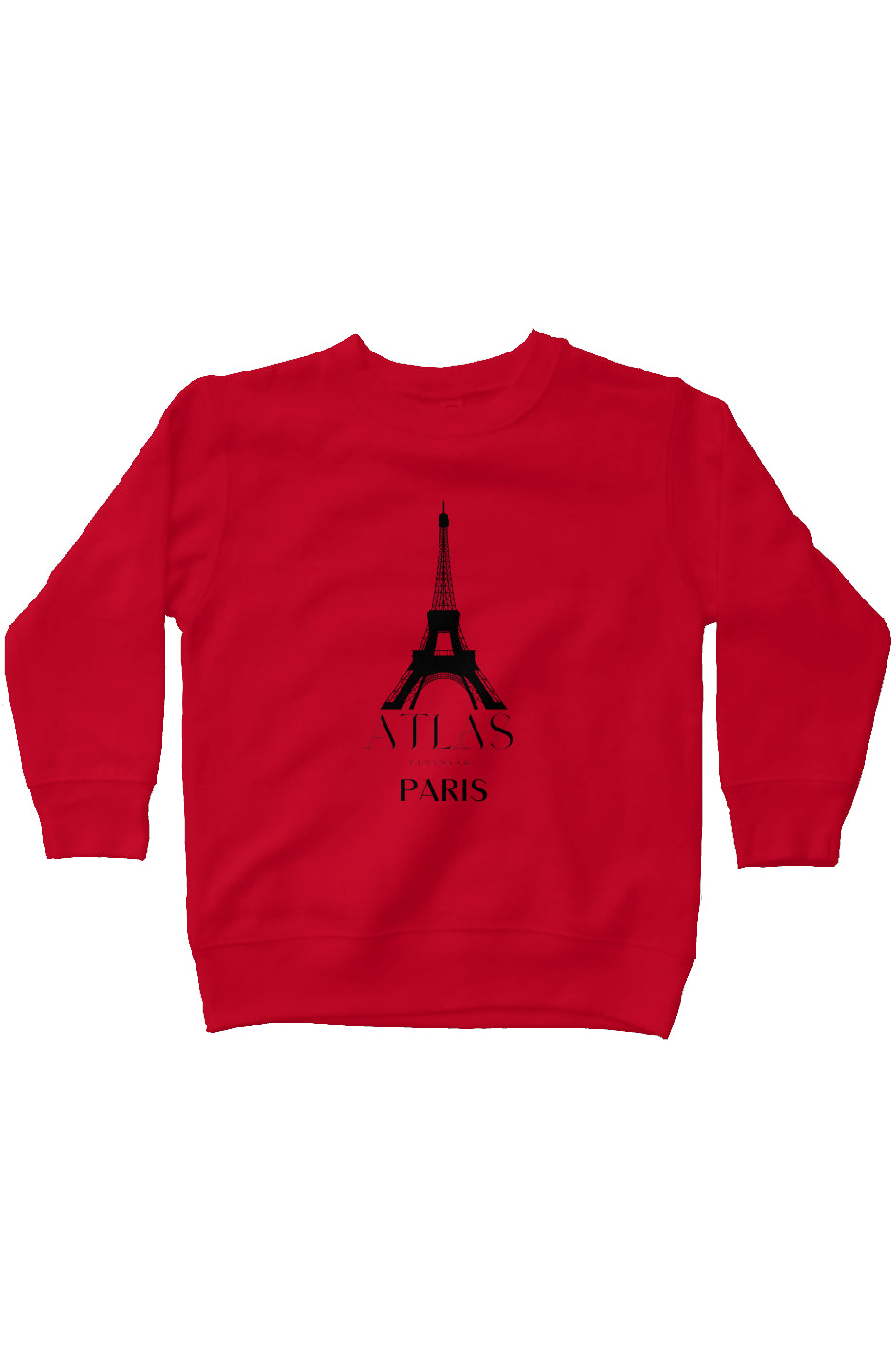 Paris kids fleece sweatshirt