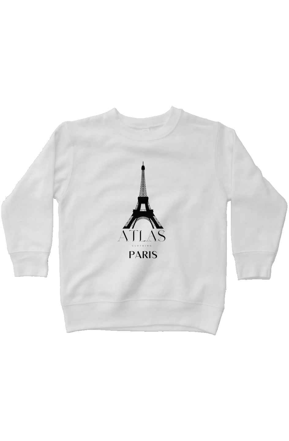 Paris kids fleece sweatshirt